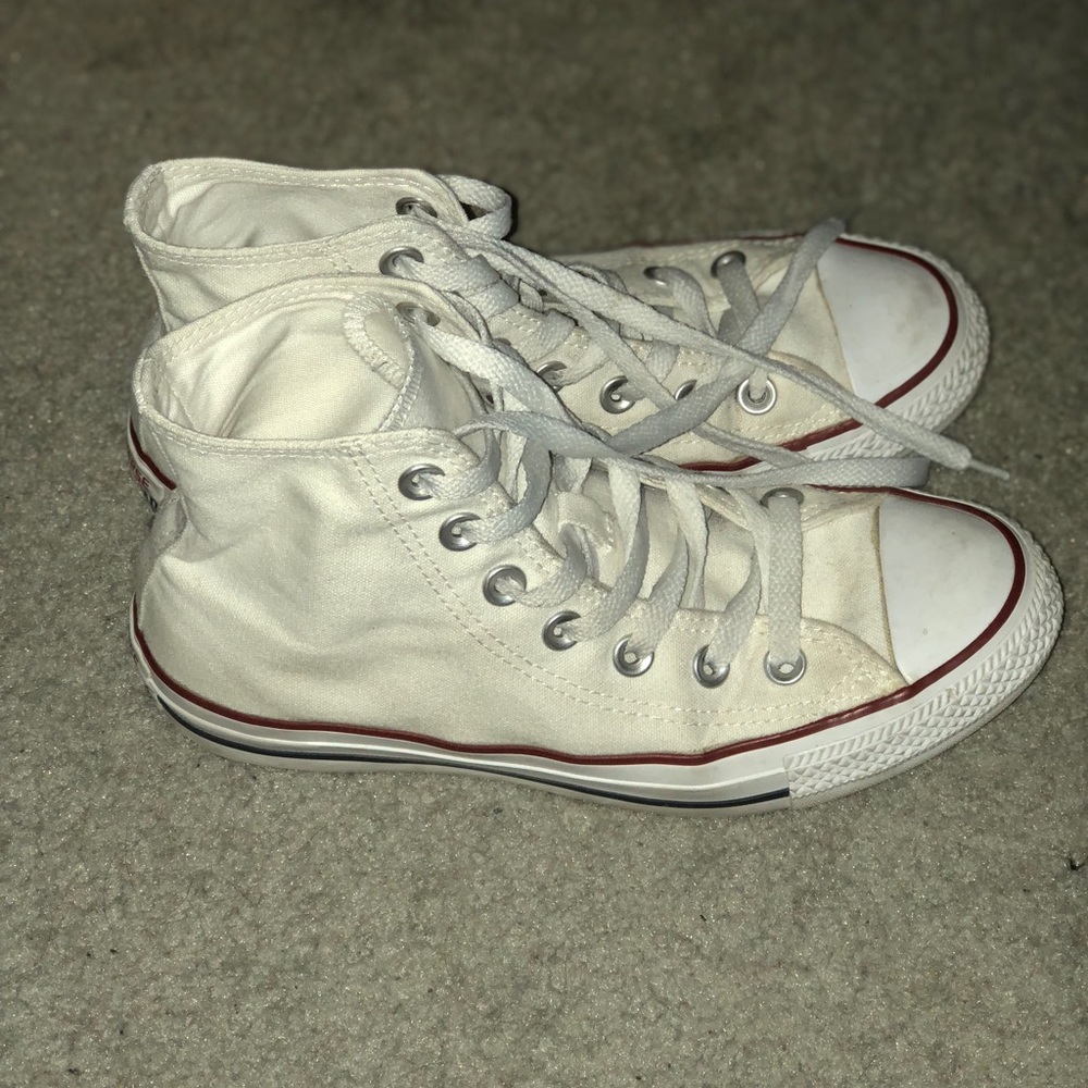 White High Top Converse